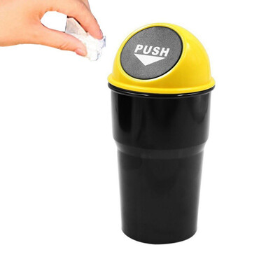 Mini Trash Can With Lid For Car Cup Holder Washable Plastic Automotive Kitchen And Office Dust Holder
Mini Trash Can With Lid For Car Cup Holder Washable Plastic Automotive Kitchen And Office Dust Holder