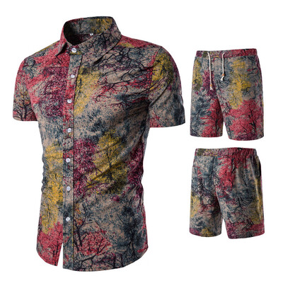 Toponeto Summer New Comfortable Fashion Short Sleeve And Short Pants Printing Mens Suit
Toponeto Summer New Comfortable Fashion Short Sleeve And Short Pants Printing Mens Suit