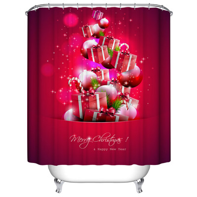 Gobestart Christmas Waterproof Polyester Bathroom Shower Curtain Decor With Hooks New E
Gobestart Christmas Waterproof Polyester Bathroom Shower Curtain Decor With Hooks New E