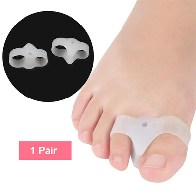 1 Pair Five Holes Hallux Valgus Straightener Toe Separators Corrector Toe Braces Foot Care Tool
1 Pair Five Holes Hallux Valgus Straightener Toe Separators Corrector Toe Braces Foot Care Tool