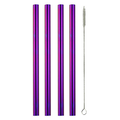 Toponeto 4Pcs Colourful Long Stainless Steel Metal Drinking Straws Reusable Drinking Straws
Toponeto 4Pcs Colourful Long Stainless Steel Metal Drinking Straws Reusable Drinking Straws