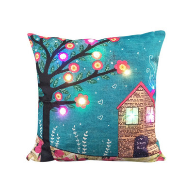Christmas LED Lights Lit Pillow Cushions Happy Festival Household Creative Velvet Pillowcase
Christmas LED Lights Lit Pillow Cushions Happy Festival Household Creative Velvet Pillowcase