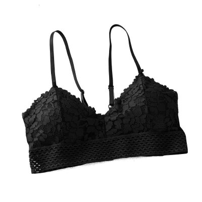 Lace Women Bralette Sexy French Style Push Up Bra Girls Lingerie Deep V Wireless Underwear Hollow Soft Thin Seamless Bra
Lace Women Bralette Sexy French Style Push Up Bra Girls Lingerie Deep V Wireless Underwear Hollow Soft Thin Seamless Bra