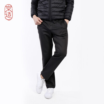 JZAO Mens casual pants business casual straight casual trousers autumn&winter thick black 32 17582A
JZAO Mens casual pants business casual straight casual trousers autumn&winter thick black 32 17582A