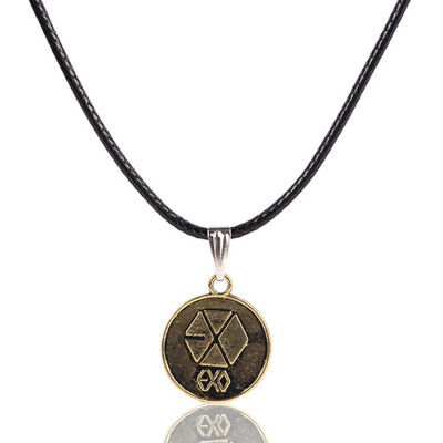 Kpop EXO Same Heel Combination Logo Pendant Necklace Letter Lettering Pendant Necklace Fans Hot Gift
Kpop EXO Same Heel Combination Logo Pendant Necklace Letter Lettering Pendant Necklace Fans Hot Gift