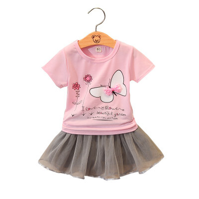 Summer Baby Girls Casual Cartoon Cartoon Print Tops BlouseShort Mesh Skirts Toddler Costume Set
Summer Baby Girls Casual Cartoon Cartoon Print Tops BlouseShort Mesh Skirts Toddler Costume Set