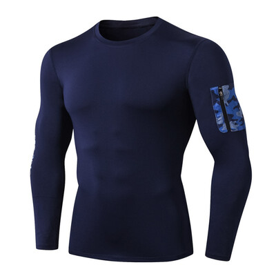 Men sports t-shirt Long Sleeve Breathable Quick-drying Bottoming Round Collar T-shirt Sports Tops
Men sports t-shirt Long Sleeve Breathable Quick-drying Bottoming Round Collar T-shirt Sports Tops
