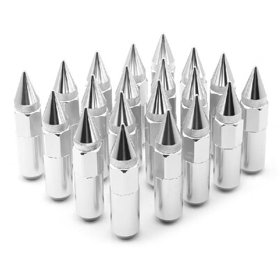 20PCs 90mm Silvery Car Wheel Lug Nut Set With Spike Car Styling For Wheels Rims M12X15
20PCs 90mm Silvery Car Wheel Lug Nut Set With Spike Car Styling For Wheels Rims M12X15