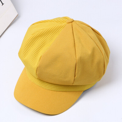 Korean version of the new spring&summer thin berets England retro literary stripes octagonal pumpkin hat warm painter hat tide
Korean version of the new spring&summer thin berets England retro literary stripes octagonal pumpkin hat warm painter hat tide