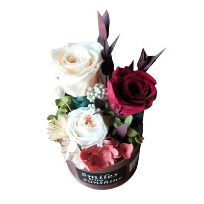 Preserved Fresh Flower With Pot Valentines Day Gift Exquisite Rose Home Decoration Wedding Part 
Preserved Fresh Flower With Pot Valentines Day Gift Exquisite Rose Home Decoration Wedding Part