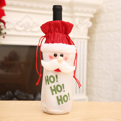 New Christmas Wine Bag Decorations For Home Santa Claus Wine Bottle Cover Snowman Gift Holders Xmas Navidad Decor New Year
New Christmas Wine Bag Decorations For Home Santa Claus Wine Bottle Cover Snowman Gift Holders Xmas Navidad Decor New Year