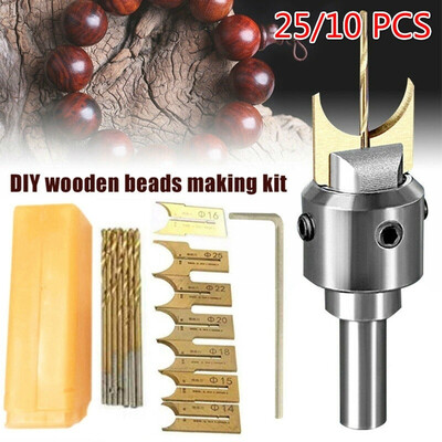 2510PCS DIY Pattern Wooden Bead Maker Beads Drill Bit Milling Set Kit Tool Favorite Hobby
2510PCS DIY Pattern Wooden Bead Maker Beads Drill Bit Milling Set Kit Tool Favorite Hobby