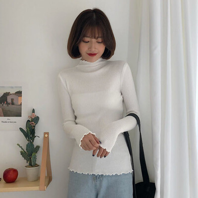 Women Turtleneck Warm Pullovers Sweater Autumn Thin Clothes Slim Fit Casual Femme Tops 
Women Turtleneck Warm Pullovers Sweater Autumn Thin Clothes Slim Fit Casual Femme Tops