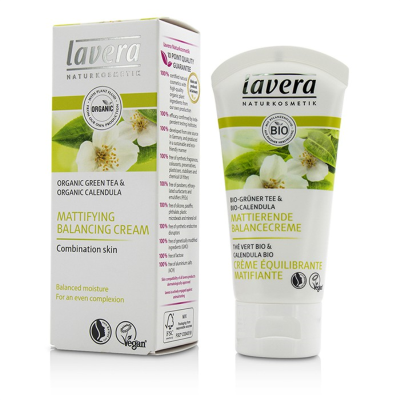 LAVERA - Organic Green Tea & Calendula Mattifying Balancing Cream - For Combination Skin 50ml17oz
LAVERA - Organic Green Tea & Calendula Mattifying Balancing Cream - For Combination Skin 50ml17oz