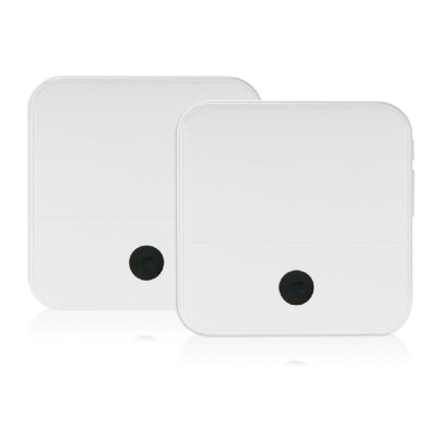 2PCS EU Wireless Doorbell Chime With LED 4 Levels Volume 52 Ringtones Compatible with Smart Video Doorbell
2PCS EU Wireless Doorbell Chime With LED 4 Levels Volume 52 Ringtones Compatible with Smart Video Doorbell