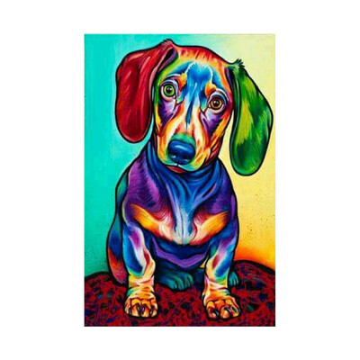 Rhinestone Painting 5D Colorful Dog Pictures Crystal DIY Drawing Cross-stitch Embroidery Stitchwork Restaurant Decor
Rhinestone Painting 5D Colorful Dog Pictures Crystal DIY Drawing Cross-stitch Embroidery Stitchwork Restaurant Decor