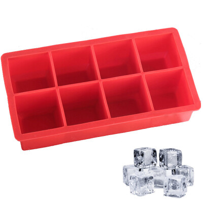 8 grid Square Food Grade Silicone Ice Grids Mold Creative Silicone Square Ice Cube Mold Bar Supplies
8 grid Square Food Grade Silicone Ice Grids Mold Creative Silicone Square Ice Cube Mold Bar Supplies