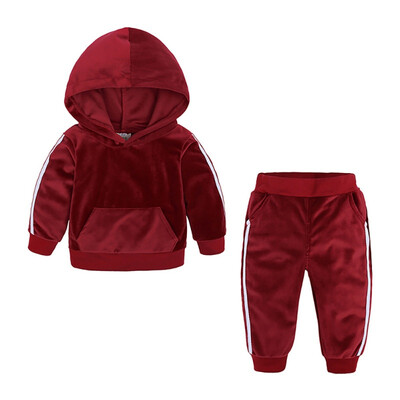 Autumn Baby Boy Girl Long Sleeve Stripe Print Hoodie Sweatshirt TopsPants Trouser Costume Set 2019
Autumn Baby Boy Girl Long Sleeve Stripe Print Hoodie Sweatshirt TopsPants Trouser Costume Set 2019