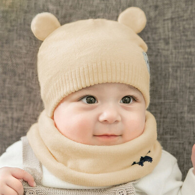Autumn And Winter Soft Cute Embroidered Bear Knitting Wool HatsScarfs Set Kids Baby Warm Beanie Cap Hat
Autumn And Winter Soft Cute Embroidered Bear Knitting Wool HatsScarfs Set Kids Baby Warm Beanie Cap Hat
