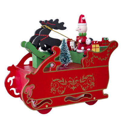 Christmas Ornaments Creative Santa Claus Elk Music Box Available in Red&Green Gifts for Families&Friends Home Decoration
Christmas Ornaments Creative Santa Claus Elk Music Box Available in Red&Green Gifts for Families&Friends Home Decoration