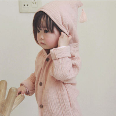 Spring Baby Coat Jacket For Girls Cotton Tassel Hooded Boys Full Sleeve Toddler Outerwear Thin Children Summer Outwear
Spring Baby Coat Jacket For Girls Cotton Tassel Hooded Boys Full Sleeve Toddler Outerwear Thin Children Summer Outwear