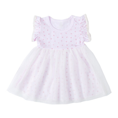 Summer Kids Girls Casual Flare Sleeve Star Print Dress Costume Baby Children Mesh Dresses
Summer Kids Girls Casual Flare Sleeve Star Print Dress Costume Baby Children Mesh Dresses