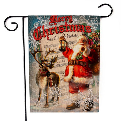 Tailored Christmas Garden Flag Santa Claus Double Sided Banner Outdoor Lawn Decor Flag
Tailored Christmas Garden Flag Santa Claus Double Sided Banner Outdoor Lawn Decor Flag