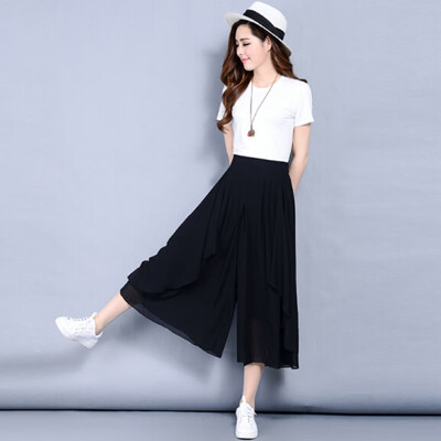 Vintage Elastic Waist Trousers Casual Oversized Pants Women Casual Loose Wide Leg Pants
Vintage Elastic Waist Trousers Casual Oversized Pants Women Casual Loose Wide Leg Pants