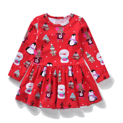 Kids Dress girl Christmas Clothes Baby Girl Clothes Long Sleeve Cartoon Dress Autumn Winter Cotton Princess Dresses
Kids Dress girl Christmas Clothes Baby Girl Clothes Long Sleeve Cartoon Dress Autumn Winter Cotton Princess Dresses
