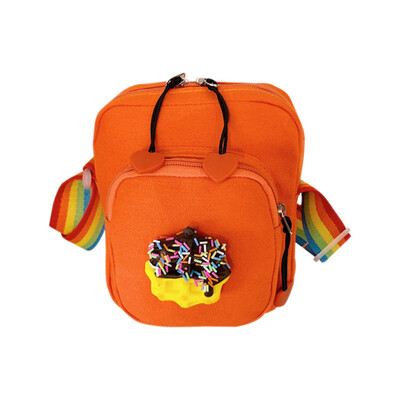 Fashion Casual Girls Shoulder Messenger Portable Bags Creative Cartoon Burger Donut Waffles Printing Cute Cross-body Handbag
Fashion Casual Girls Shoulder Messenger Portable Bags Creative Cartoon Burger Donut Waffles Printing Cute Cross-body Handbag