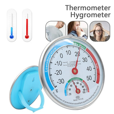 Portable Indoor Outdoor Thermometer Temperature Meter Hygrometer Humidity Clock-shaped
Portable Indoor Outdoor Thermometer Temperature Meter Hygrometer Humidity Clock-shaped