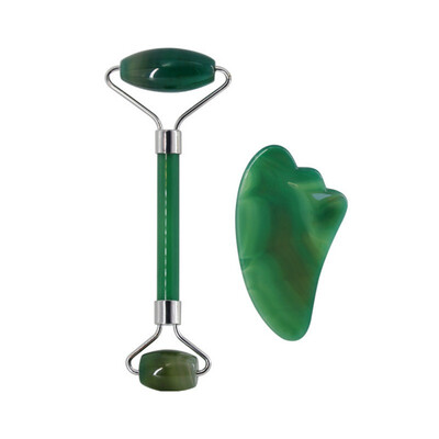 Jade Roller Gua Sha Tool Set Acupuncture Scraping Natural Rose Quartz Face Massage Slimming Anti Wrinkle Cellulite Neck
Jade Roller Gua Sha Tool Set Acupuncture Scraping Natural Rose Quartz Face Massage Slimming Anti Wrinkle Cellulite Neck