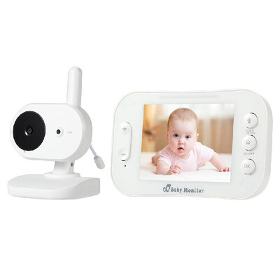 35 inch Wireless TFT LCD Video Baby Monitor Kits Two-way Audio Video IR Night Vision Camera Real-time Temperature Lullabies Baby
35 inch Wireless TFT LCD Video Baby Monitor Kits Two-way Audio Video IR Night Vision Camera Real-time Temperature Lullabies Baby
