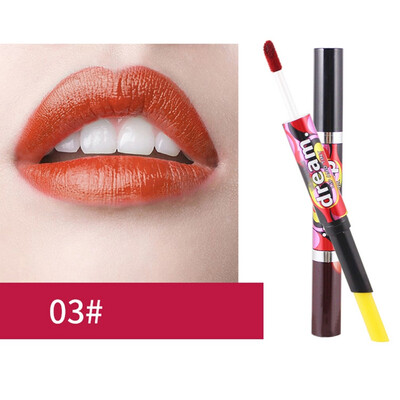1 Pcs Double-end Lipsticks Color Change Moisturizer Waterproof Lip Glaze Women Sexy Color Change Lipstick
1 Pcs Double-end Lipsticks Color Change Moisturizer Waterproof Lip Glaze Women Sexy Color Change Lipstick