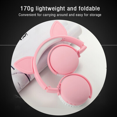 Cute Cartoon Wireless Bluetooth Headset for Girl Kids Headphone with Mic PC Mobile Phone Music Gaming MP3 Cat EarsAntlersDevil E
Cute Cartoon Wireless Bluetooth Headset for Girl Kids Headphone with Mic PC Mobile Phone Music Gaming MP3 Cat EarsAntlersDevil E