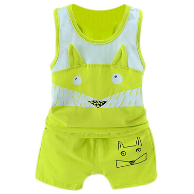Summer Children Baby Boys Casual Sleeveless Cartoon Animal Vest TopsShorts Suits Costume Set new
Summer Children Baby Boys Casual Sleeveless Cartoon Animal Vest TopsShorts Suits Costume Set new