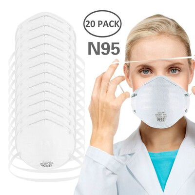 20PCS N95 Droplet Transmission Masks Medical Masks Safe Anti Masks Facial Masks Anti-Dust Bacteria Proof Mask
20PCS N95 Droplet Transmission Masks Medical Masks Safe Anti Masks Facial Masks Anti-Dust Bacteria Proof Mask