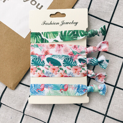 Retro Style Knotted Hair Rope Novel Design Bracelet Style Hair Rope Fashion Beautiful Hair Rope Print Elastic Hair Bands
Retro Style Knotted Hair Rope Novel Design Bracelet Style Hair Rope Fashion Beautiful Hair Rope Print Elastic Hair Bands