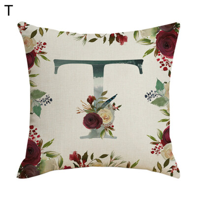 Letter Alphabet Flower Pillow Case Cushion Cover Sofa Bed Car Cafe Office Decor
Letter Alphabet Flower Pillow Case Cushion Cover Sofa Bed Car Cafe Office Decor