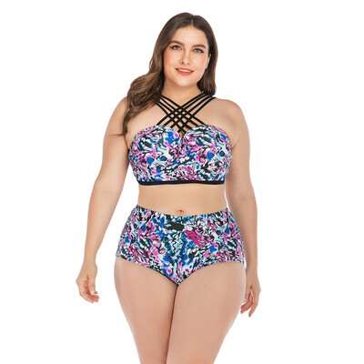 summer bikini Printed Strappy High Waist Quick Drying Swimwear Bikini Top Bottom Lady Plus Size Swimsuit
summer bikini Printed Strappy High Waist Quick Drying Swimwear Bikini Top Bottom Lady Plus Size Swimsuit