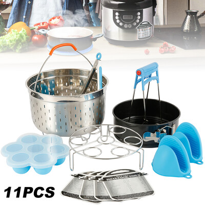 11Pcsset Accessories for Instant Pot Pressure Cooker Accessories Accessories for Instant Kitchen Dinning
11Pcsset Accessories for Instant Pot Pressure Cooker Accessories Accessories for Instant Kitchen Dinning