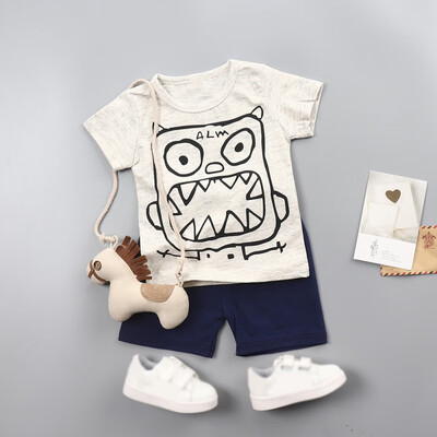 Summer Baby Boy Clothes Kids Boys Short Sleeve Cartoon Print Tops T-ShirtShorts Children Casual Outfits Sets
Summer Baby Boy Clothes Kids Boys Short Sleeve Cartoon Print Tops T-ShirtShorts Children Casual Outfits Sets