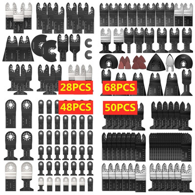 NEW 68504828PCS Oscillating Multi Tool Saw Blades For Fein Multimaster Dremel Makita Bosch
NEW 68504828PCS Oscillating Multi Tool Saw Blades For Fein Multimaster Dremel Makita Bosch