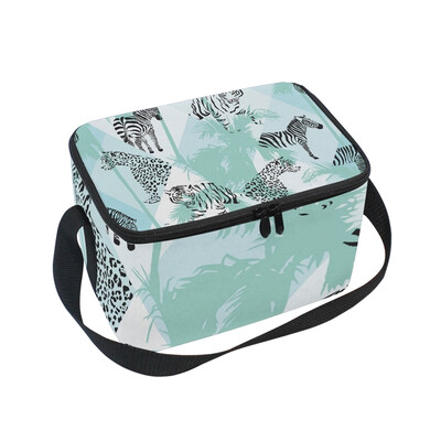 ALAZA Insulated Lunch Box Black Color Animals Lunch Bag for Men Women Portable Tote Bag Cooler Bag
ALAZA Insulated Lunch Box Black Color Animals Lunch Bag for Men Women Portable Tote Bag Cooler Bag