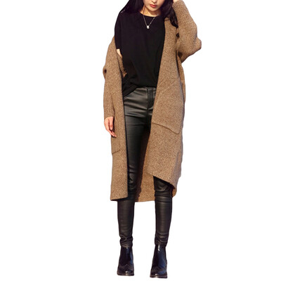 New Autumn Winter Women Cardigan Knit Sweater Long Sleeve Casual Loose Knitwear GreyBlackCamel
New Autumn Winter Women Cardigan Knit Sweater Long Sleeve Casual Loose Knitwear GreyBlackCamel