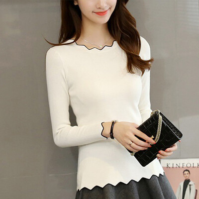 Women Slim Long Sleeve Bottoming Sweater Sexy Tight Knitted Autumn High Elastic Soft Pullovers O neck Sweaters
Women Slim Long Sleeve Bottoming Sweater Sexy Tight Knitted Autumn High Elastic Soft Pullovers O neck Sweaters