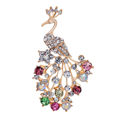 Elegant Multicolor Rhinestone Peacock Turtle Crab Frog Zebra Brooches for Women Wedding&Party Jewelry Accessories
Elegant Multicolor Rhinestone Peacock Turtle Crab Frog Zebra Brooches for Women Wedding&Party Jewelry Accessories