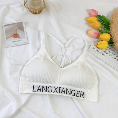 Womens Fashion Sexy Letter Print Underwear Seamless Bra Cotton Soft Comfortable Casual Tops Tube Chest Wrap Underwear
Womens Fashion Sexy Letter Print Underwear Seamless Bra Cotton Soft Comfortable Casual Tops Tube Chest Wrap Underwear