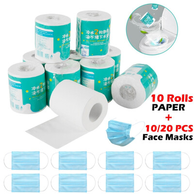 10 Rolls of Toilet Roll Paper Face Masks Household Affordable Toilet Paper Hand Paper Core Roll Paper
10 Rolls of Toilet Roll Paper Face Masks Household Affordable Toilet Paper Hand Paper Core Roll Paper