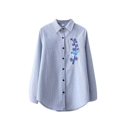 New Blouse Shirt Women New Long Sleeve Ladies Tops Solid Casual Embroidery Shirts Womens Clothes Blusas
New Blouse Shirt Women New Long Sleeve Ladies Tops Solid Casual Embroidery Shirts Womens Clothes Blusas